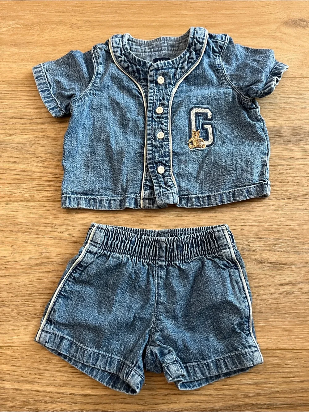 GAP Blue Baby Two-Piece Set